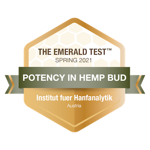 Emerald Test IFHA Potency In Hemp Bud
